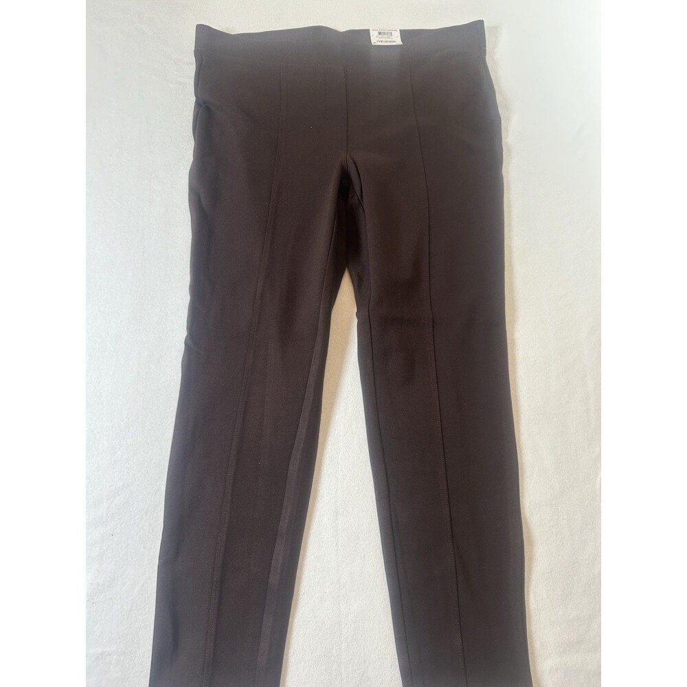 Style & Co Women's Leggings Brown 16W Seam Front Elastic Waist Stretch NEW 292